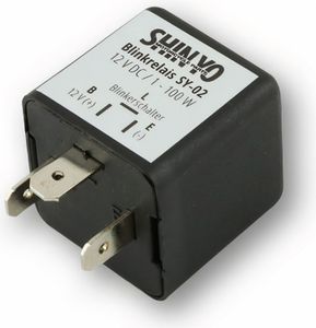 SHIN YO Blinkrelais SY-02, 3polig, 12 VDC, 1-100 Watt
