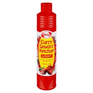 Hela Curry Gewürzketchup scharf 12 x 800 ml