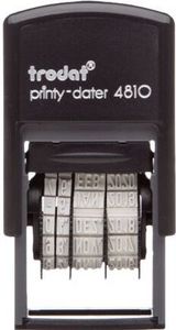 Datum-Stempel Trodat 4810  Printy-Dater Selbstfärb Monate In Buchstaben