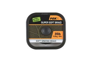 Fox Naturals Super Soft Sinking Braid 35lb 15,8kg 20m