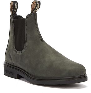 Blundstone 1308 Frauen Elastische Seiten Leder Chelsea Stiefel Rustic Schwarz – 10,5 UK - 45 EU - 11,5 US / Grau