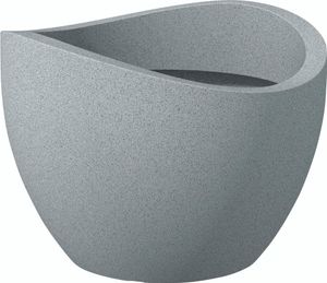 Scheurich Wave Globe Pflanzgefäss 40/250 Stony Grey