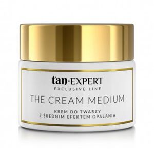 Tanexpert die creme mittlere Gesichtscreme mit einem Bräunungseffekt 50G