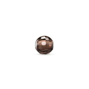 Thomas Sabo K0082-031-2 Karma Bead kwarc dymny, srebro próby 925