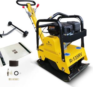 BAMATO Rüttelplatte R-135RV mit Vor- und Rücklauf