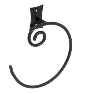 REBECCA Handtuchhalter offen, Schwarz