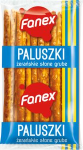 Fanex Paluszki Żerańskie Słone Grube 100 G