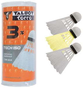 Badm.-Ball TECH 150, 3er Dose (2x weiß / 1x gelb)