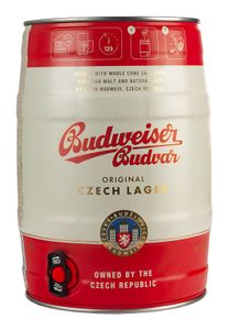 Budweiser Budvar Premium Lager Fass 5 L