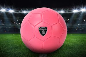 Fotbalový míč Lamborghini Růžový velikost 3 LFB661-3