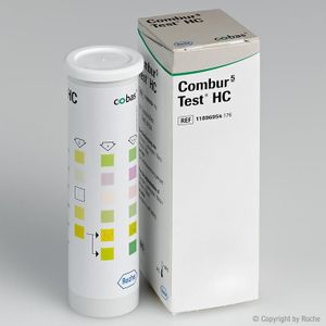ROCHE Combur 5 Test HC Pack a 10 Teste