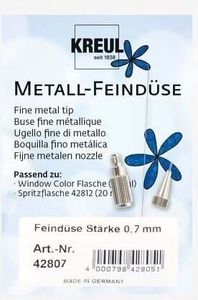 KREUL metal fines Hobby Line, šírka vlasca: 0,7 mm