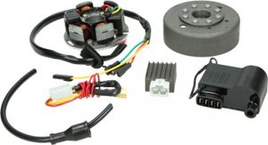 Umrüstkit Lichtmaschine / Zündung 12V für Kreidler, Sachs, Zündapp Mofa