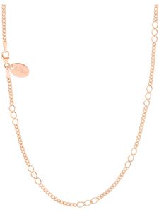 s.Oliver Damen 925 Sterling Silber Halskette 45 cm in roségoldfarben - 2032895