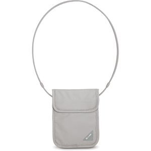 pacsafe Coversafe X75 RFID Blocking Neck Pouch Neutral Grey