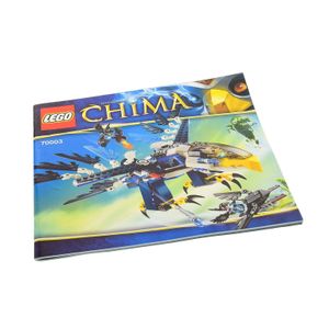 1x Lego Bauanleitung Legends of Chima Eris' Eagle Eris Adlerjäger 70003