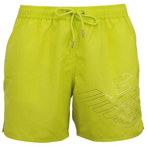 EMPORIO ARMANI Badehose Badeshorts Swim Shorts Mid Boxer Beachwear, Farbe:Gelb, Wäschegröße:M, Artikel:-02660 sun