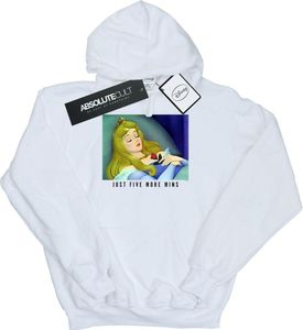 Disney Princess - "Five More Minutes" Kapuzenpullover für Mädchen BI11640 (116) (Weiß)