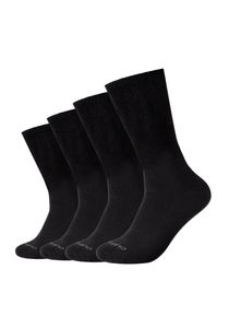 Camano Socken Comfort Plus Diabetiker im praktischen 4er Pack schwarz 43-46