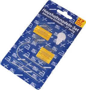 Nähnadel Set - Haushaltsnadel 27 tlg. Nadeln - Nähen - Haushalt
