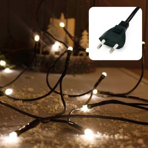 Lichterkette Deko 35 LED warmweiß Mini Beleuchtung Party Weihnachten Indoor