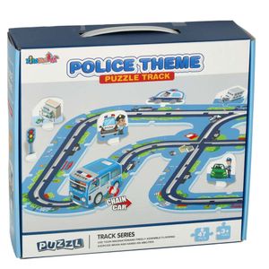 Polizeiauto Fährtenrätsel 47 el. Polizeiauto Fährtenrätsel 47 el.