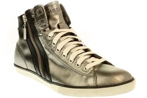 Diesel BEACH PIT W - Damen Schuhe Sneaker - Y01160 PO706 - grau, Größe:36 EU