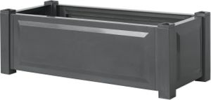 KHW Pflanzkasten H 40 x B 43 x L 100 cm, Farbe Anthrazit; 38105