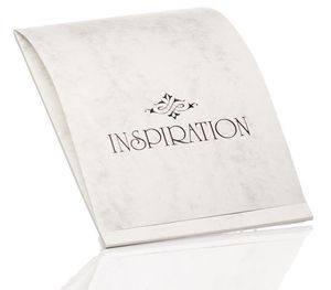 Rössler Papier 20030814 Briefblock Inspiration - A4, 40 Blatt, grau marmora