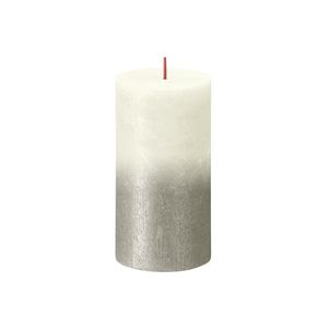 Bolsius Rustik Kerze Weiche Perle Champagner 130/68mm