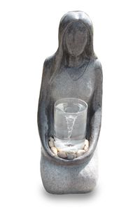 Gartenbrunnen Zierbrunnen FoDonna mit Wasserstrudel Effekt 10897