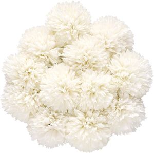Künstliche Hortensie Blumen,Seide Pompon Kugel