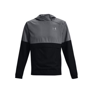 Under Armour Ua Woven Asym Zip Pullover 012 Pitch Gray L