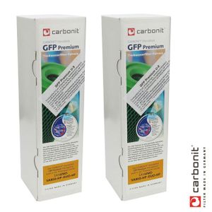 2 x filtrační vložka Carbonit GFP Premium U-9 Vodní filtr např. pro Sanuno Vario