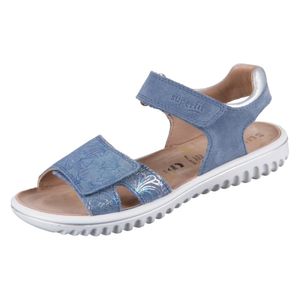 Superfit Sparkle Kinderschuhe Mädchen Sandaletten Blau Freizeit, Schuhgröße:33 EU