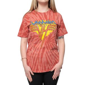 Van Halen - T-Shirt für Herren/Damen Unisex RO4345 (S) (Rot)