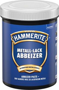 Hammerite Metall-Lack Abbeizer, Farbentfernungsmittel, Metall, Weiß, Paste, Weiß, 1 m²/L