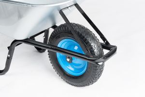 Tirex Schubkarrenrad 4.80/4.00-8 Ø 390mm 200 kg Schubkarrenreifen Felge Ersatzrad Gartenkarre /ohne Achse