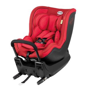 HEYNER® Reboarder Kindersitz Auto 360° drehbarer Autokindersitz, Gruppe 0+ & 1 Geburt-18 kg, rot