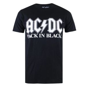 AC/DC - "Back In Black" T-Shirt für Herren TV1481 (M) (Schwarz)
