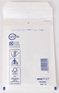 aroFOL® 2FVAF000182 Luftpolstertaschen Nr. 2, 120x215 mm, weiß, 10 Stück