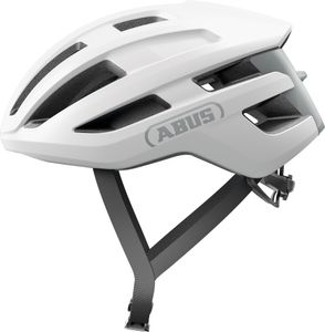 ABUS Rennradhelm PowerDome - leichter Fahrradhelm mit cleverem Belüftungssystem und aerodynamischem Profil - Italy - für Damen und Herren - Weiß, Größe M (54-58 cm) ABUS Rennradhelm PowerDome - leichter Fahrradhelm mit cleverem Belüftungssystem und aerodynamischem Profil - Italy - für Damen und Herren - Weiß, Größe M (54-58 cm)
