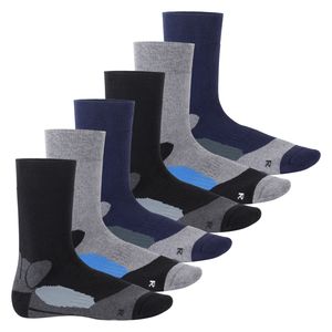 Damen und Herren Wintersocken (6 Paar) Warme Vollfrottee Socken mit Thermo Effekt - Thermo Pro 43-46