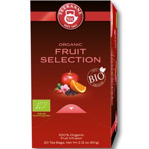 Teekanne Organic Fruit Selectionvollmundiger Früchtetee 60g