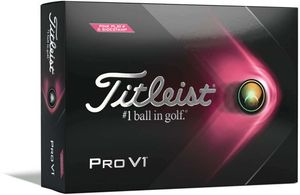 Titleist Pro V1 PinkPlay 3-piece Golfbälle 12 Stück