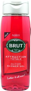 BRUT Duschgel ATTRACTION TOTALE 500ml XL-Flasche All-in-One Hair&Body