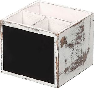 Drevený box na príbory Kesper 12x12 cm
