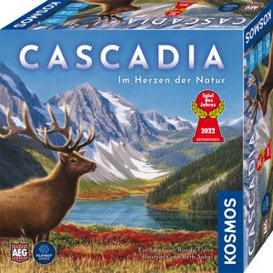 KOSMOS Cascadia - In the Heart of Nature, Family Game, Legespiel, Hra roka 2022, od 10 rokov, 682590