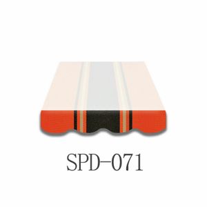 4m Markisenvolant /schabracke fertig genäht Markisenbespannung nur Volant SPD071