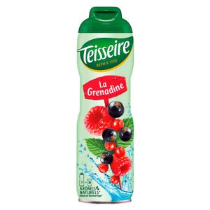 Teisseire Getränke-Sirup Grenadine 600ml - Intensiv im Geschmack (1er Pack)